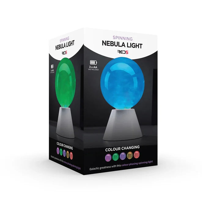 Spinning Nebula Cloud Light