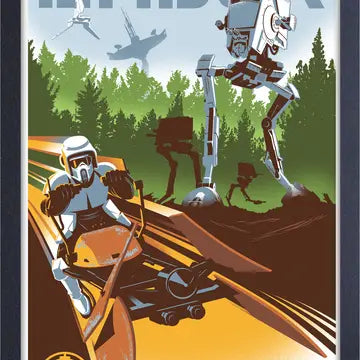 Endor Framed Print