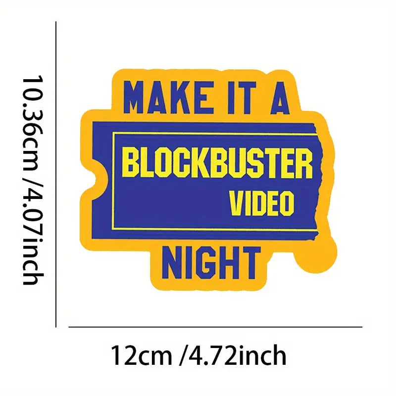 Blockbuster Vinyl Decal