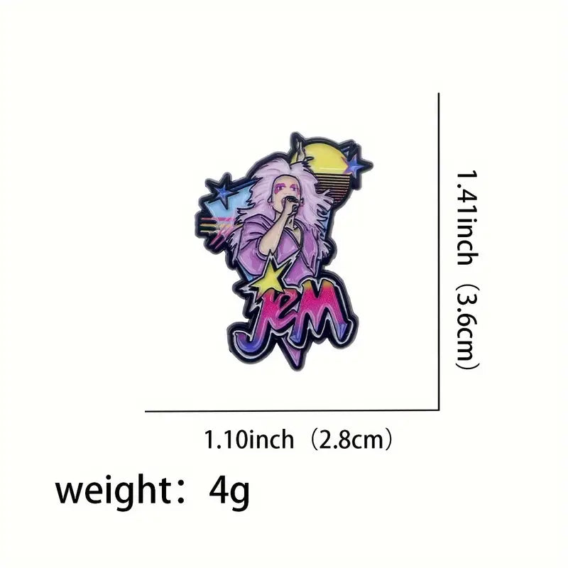 Jem Enamel Pin