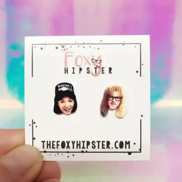 Wayne's World Earrings