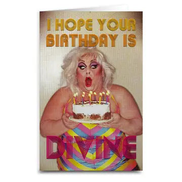 Divine Birthday Card