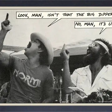 Cheech and Chong Framed Print