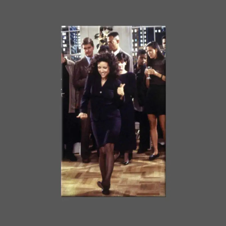 Elaine Dancing Seinfeld Magnet