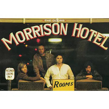 The Doors 'Morrison Hotel' Poster Rolled
