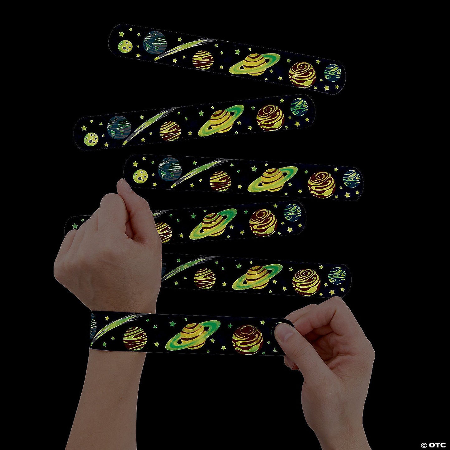Glow in the Dark Slap Bracelet