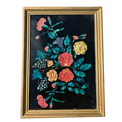 Floral Foil Art