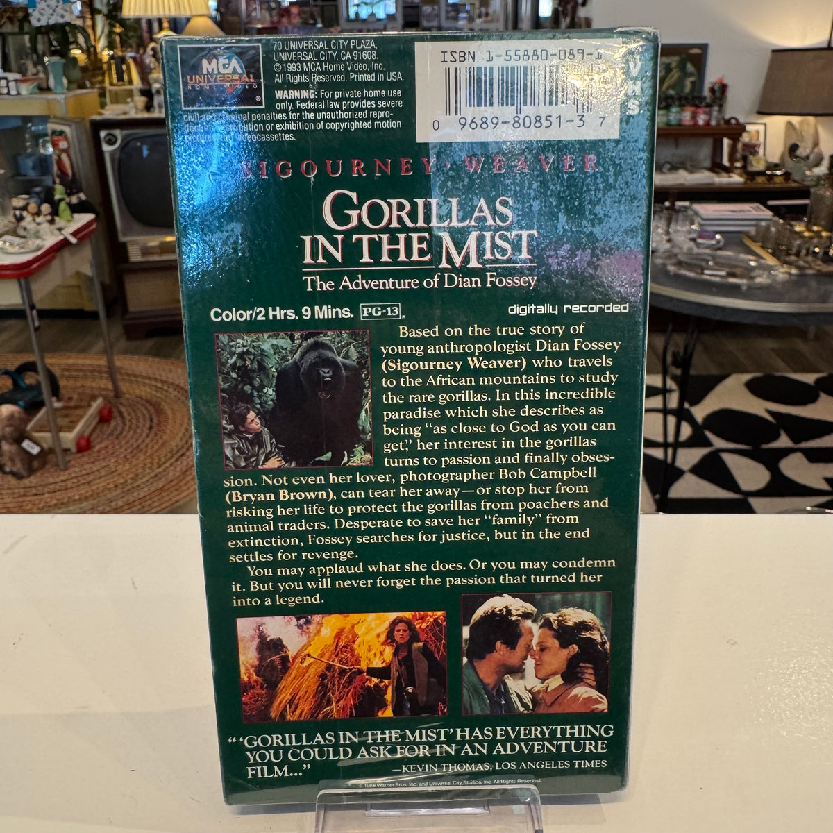 Gorillas in the Mist Sealed VHS Tape