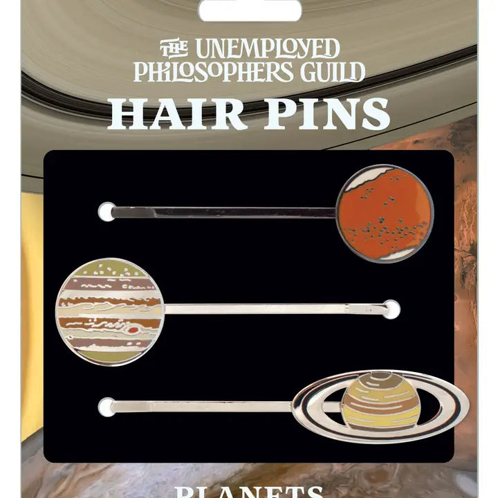 Planet Hair Pins