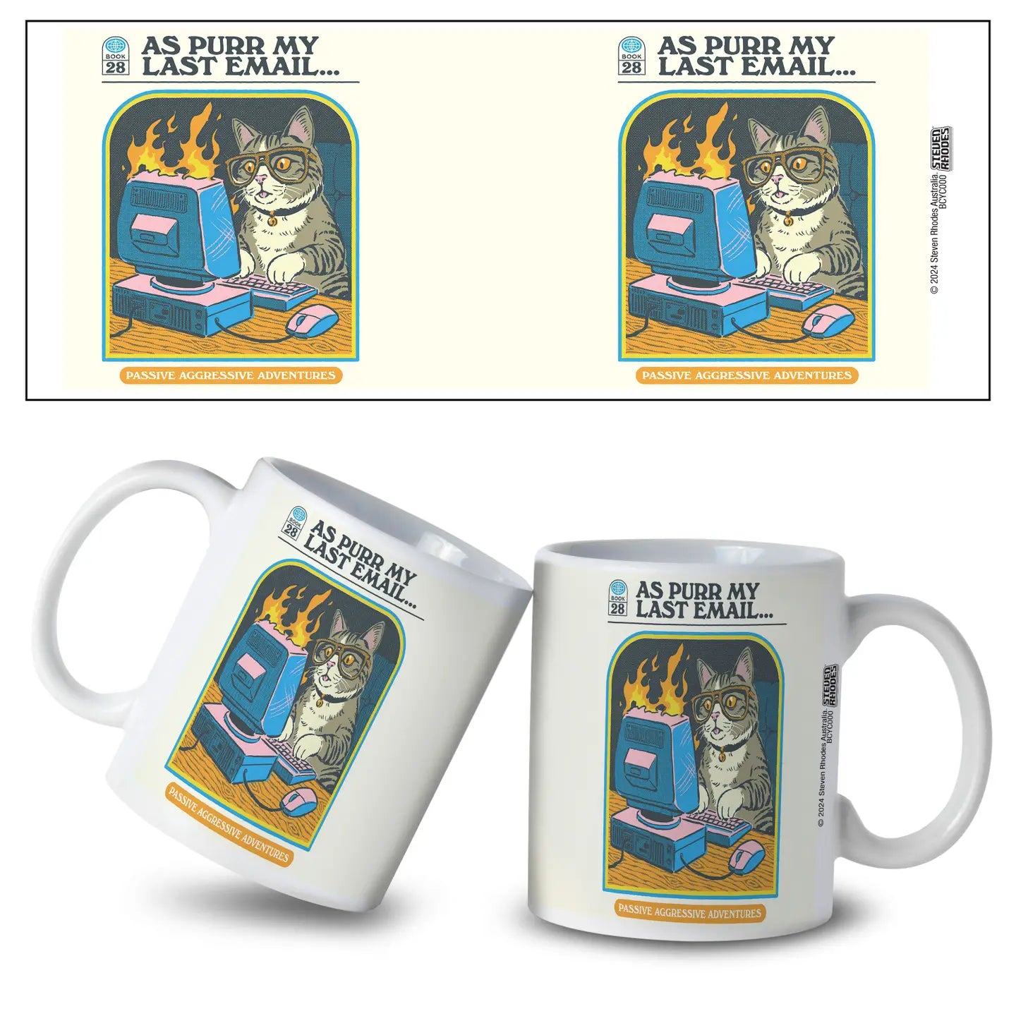 As Purrr My Last Email Mug
