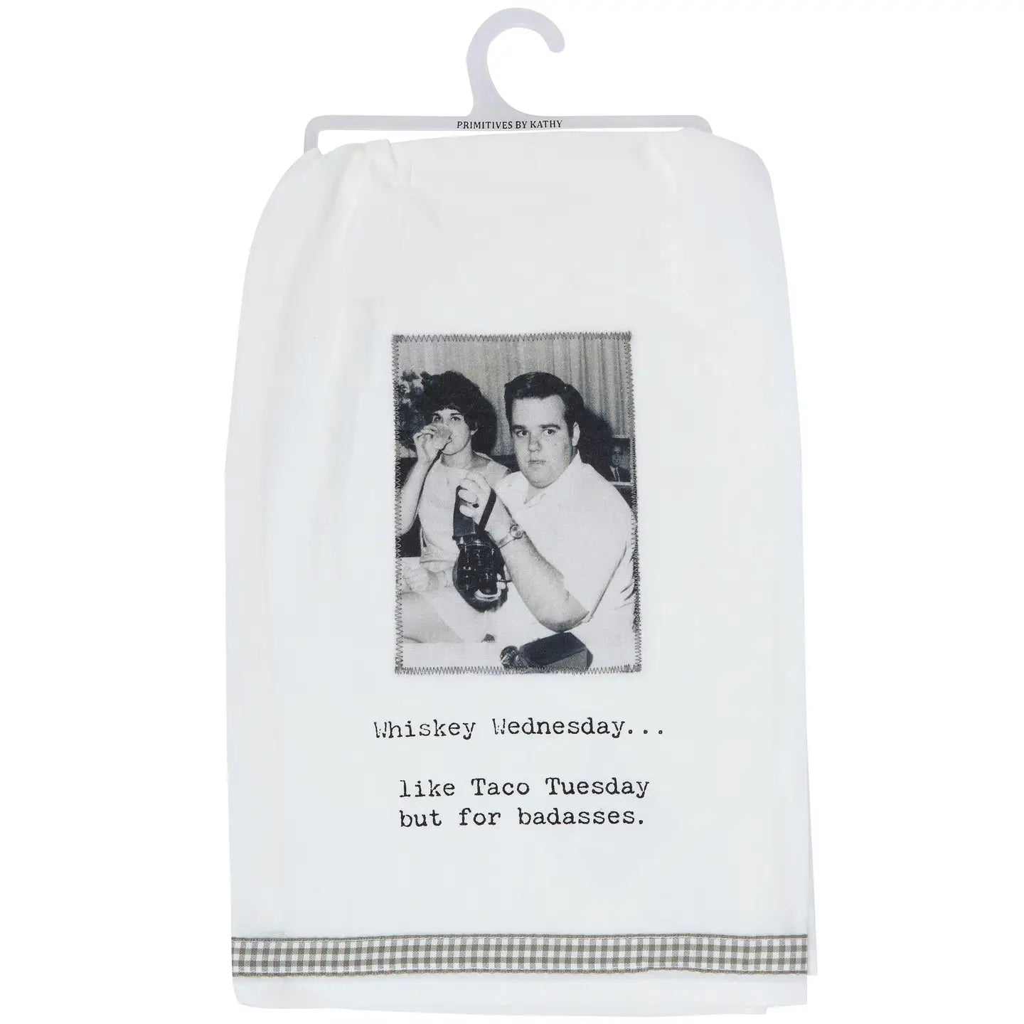 Whiskey Wednesday Dish Towel