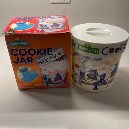 Sesame Street Melamine Cookie Jar
