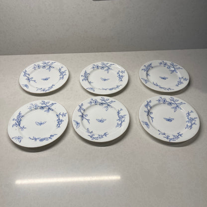 Set of 6 Grainger and Co Worcester Dessert Plates
