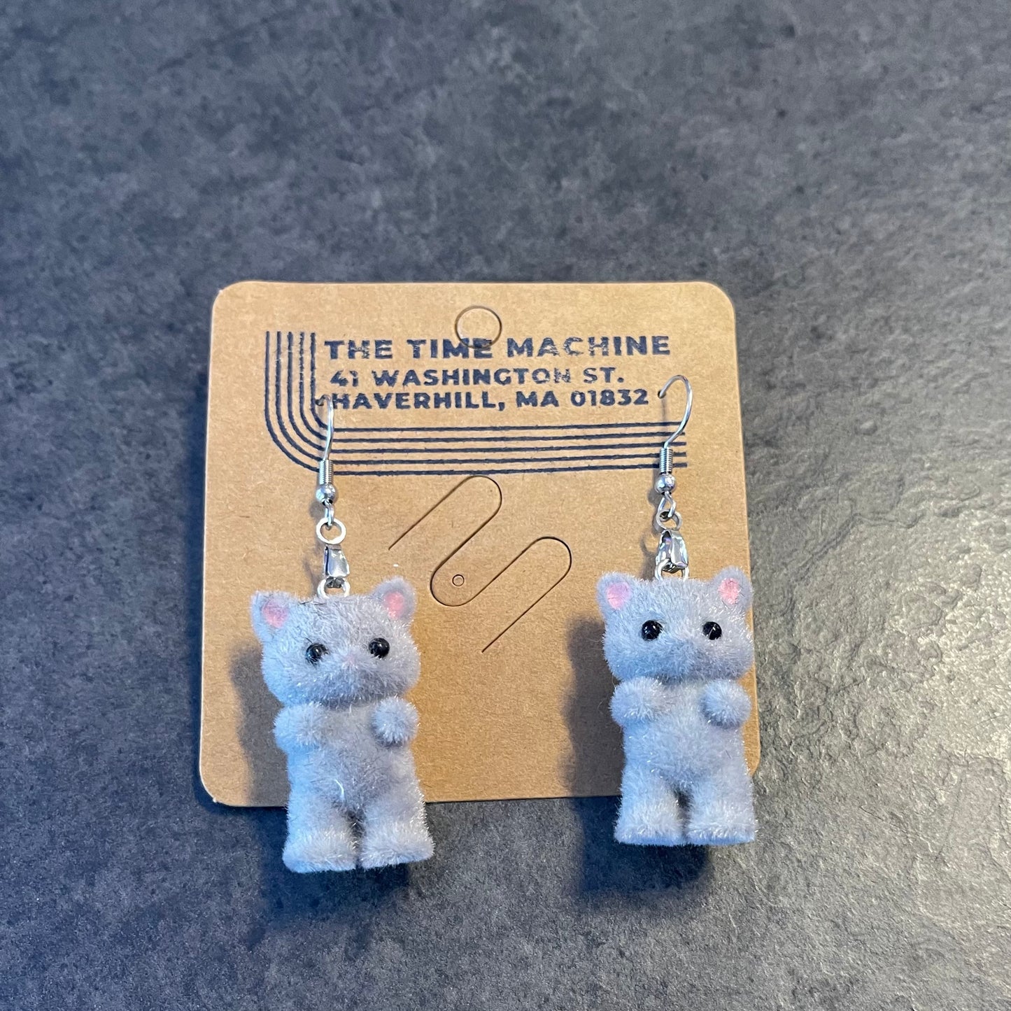 Fuzzy Kitty Earrings
