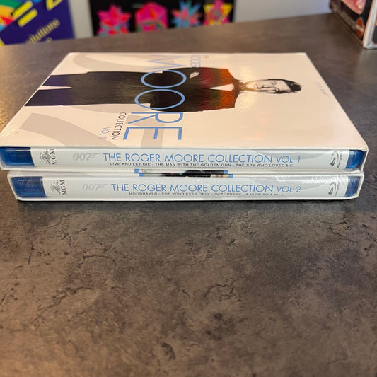 Roger Moore 007 Collection Volume 1 and 2 Blu Ray