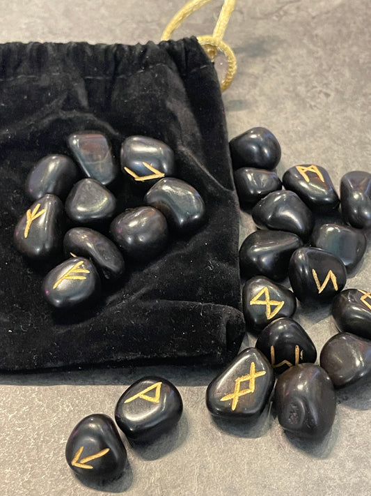 Black Agate Runes
