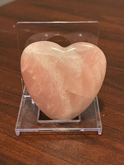 Rose Quartz Heart