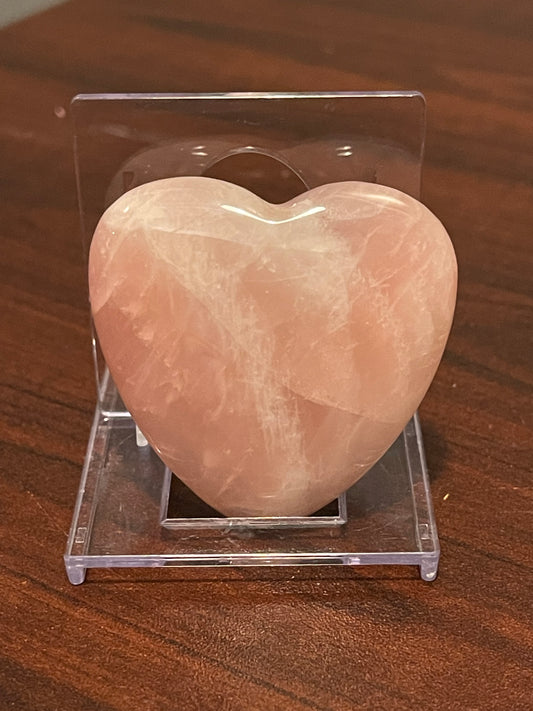 Rose Quartz Heart