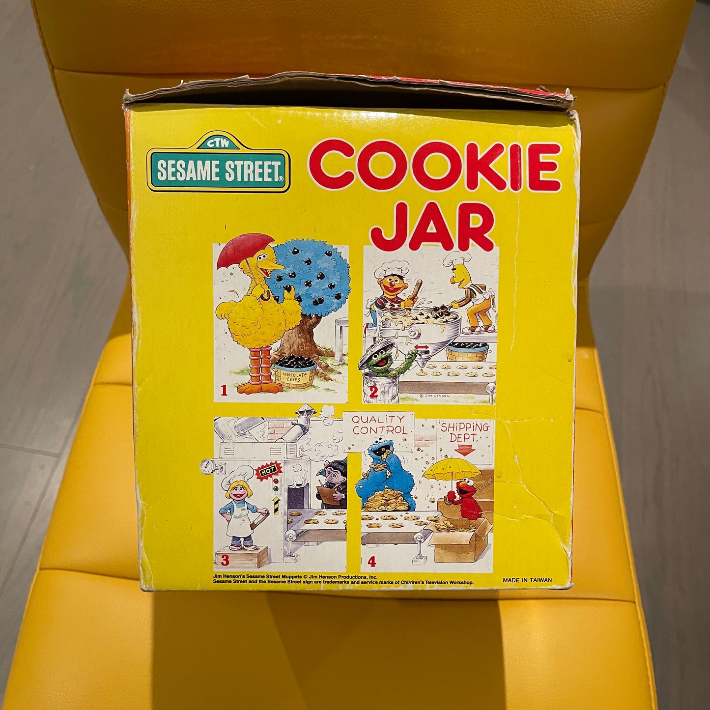 Sesame Street Melamine Cookie Jar