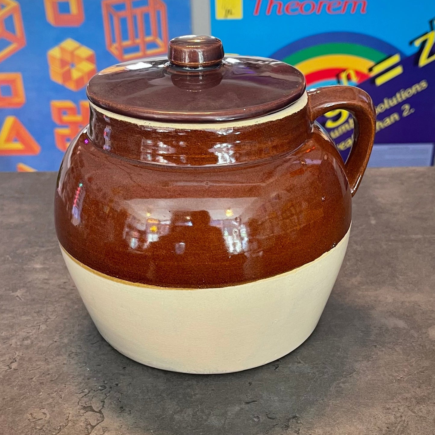Robinson Ransbottom Bean Pot and 4 Crocks