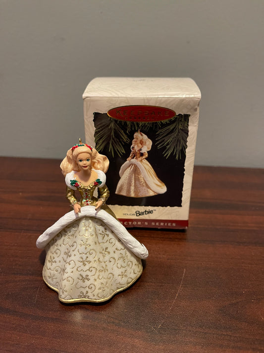 Hallmark 1994 Holiday Barbie Ornament