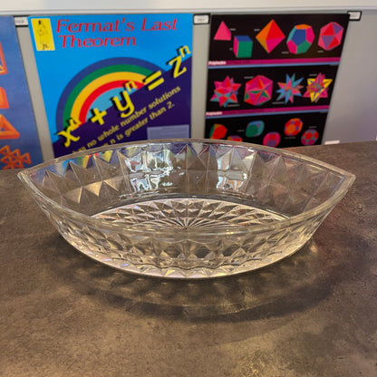 Jeanette Glass Windsor Diamond Bowl