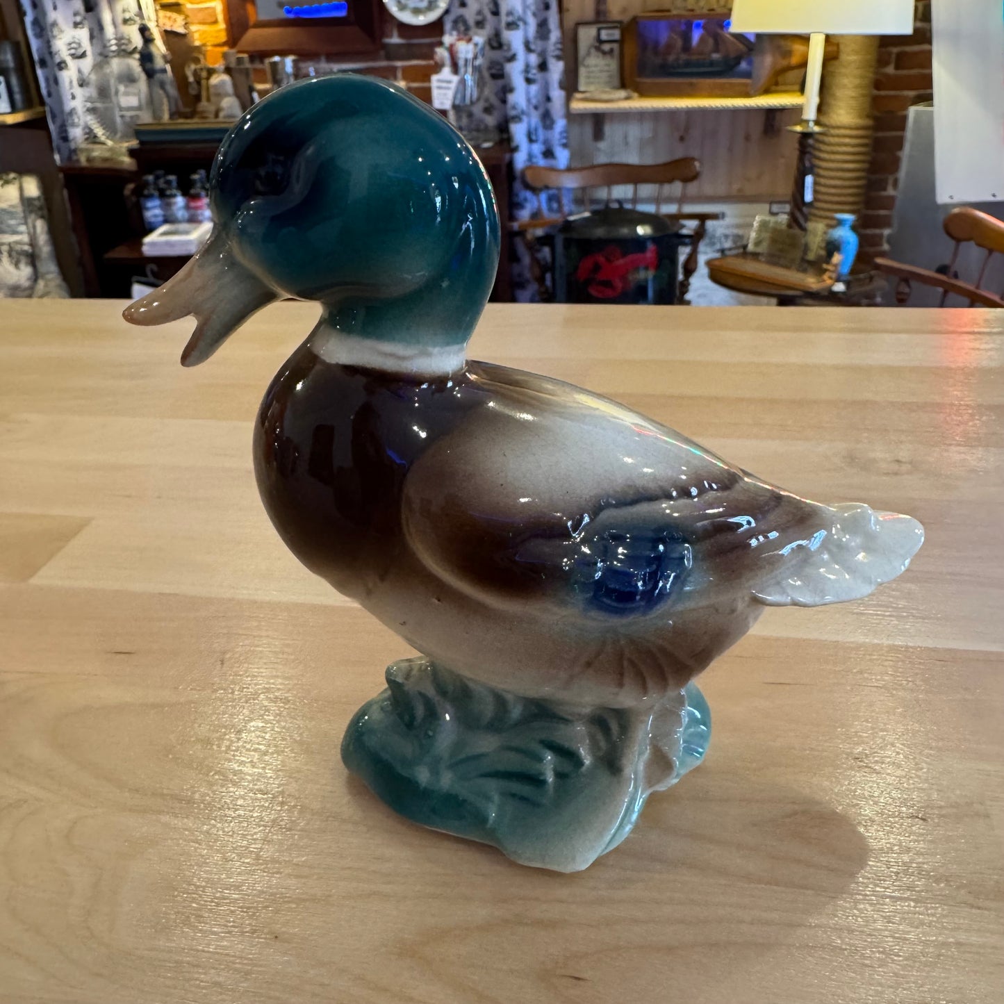 Pair of Glazed Mallards