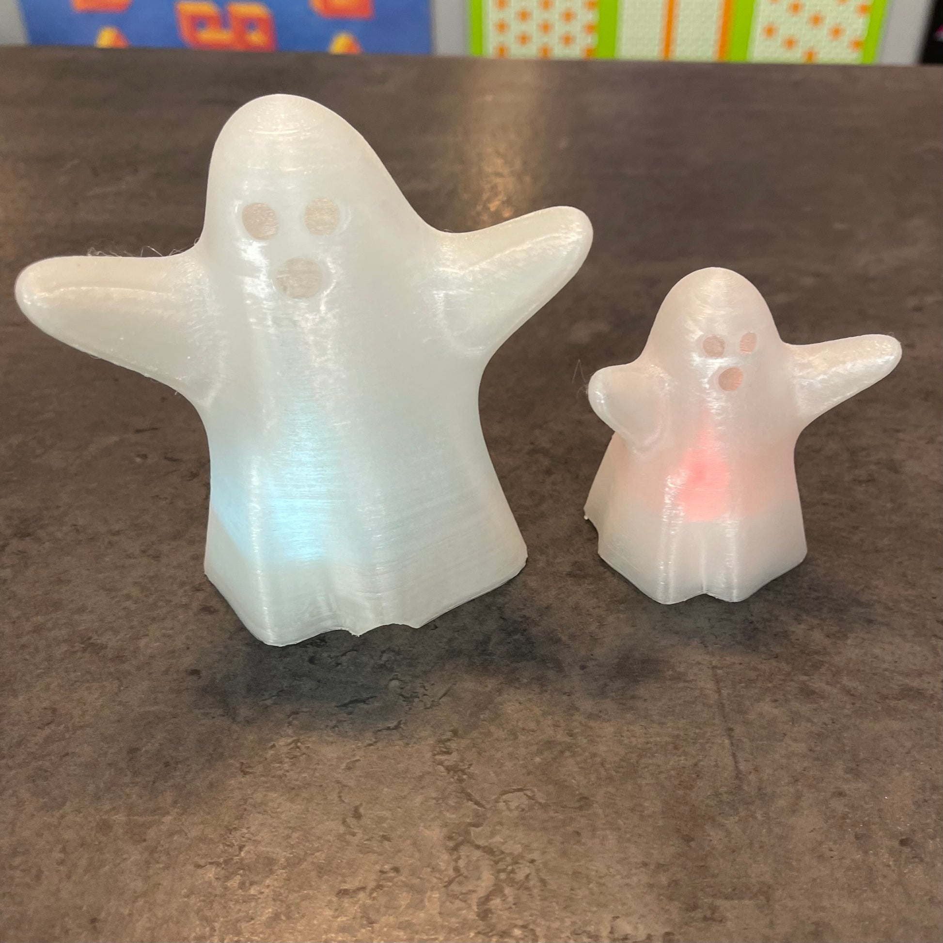 3D Printed Glow in the Dark Ghost