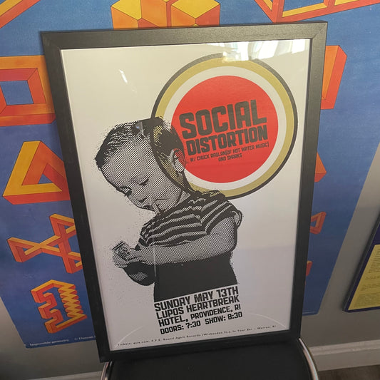 Social D Concert Poster (reprint)