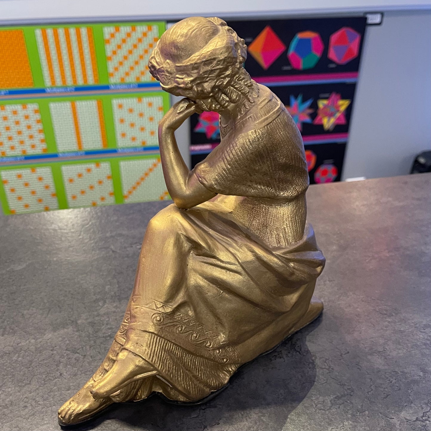 Golden Lyre Lady