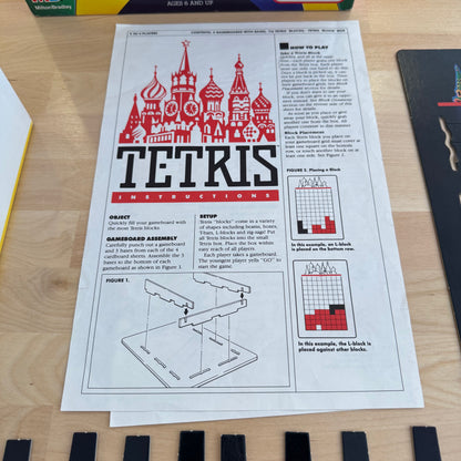 Nintendo Tetris Boardgame Complete