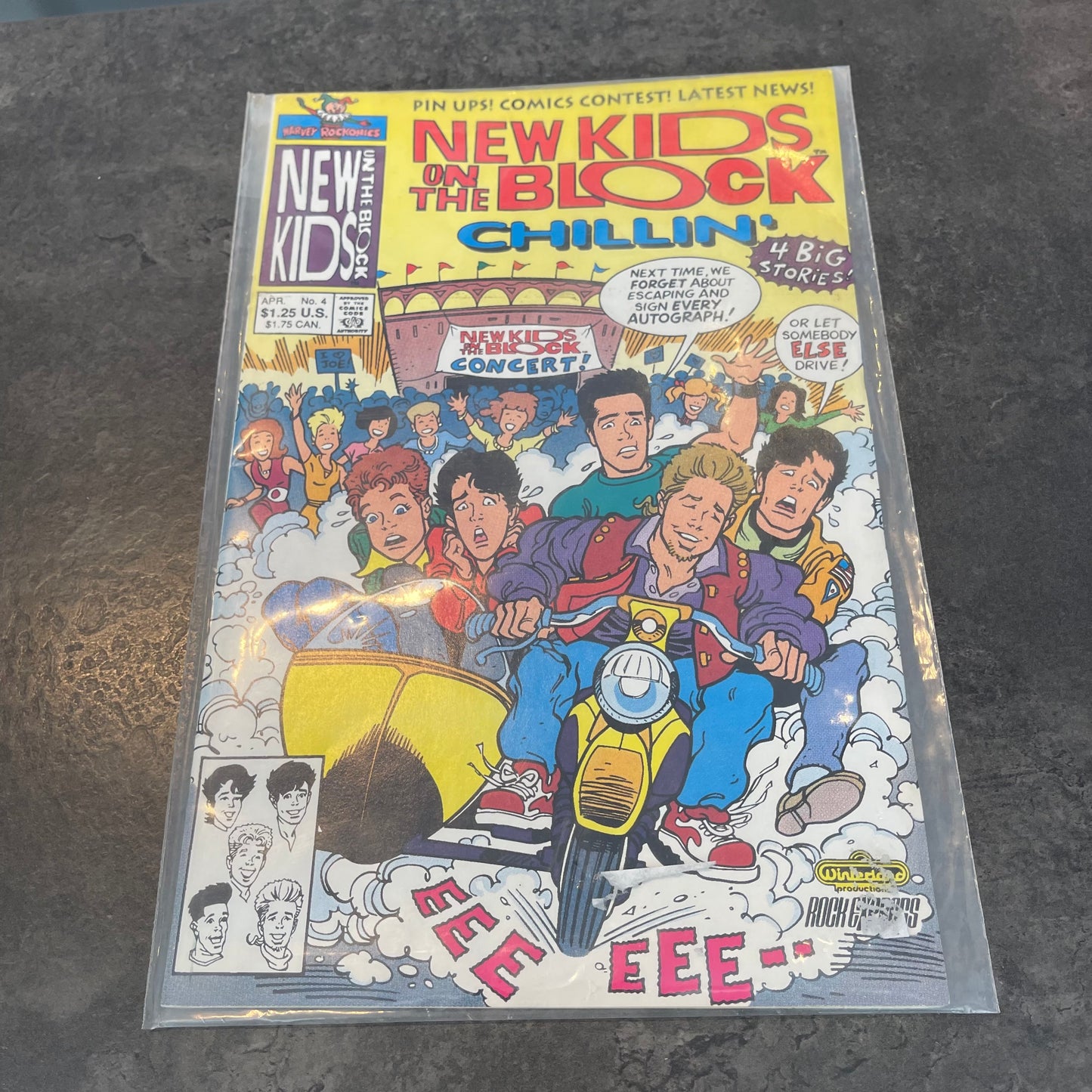 New Kids on The Block Comic Book #3