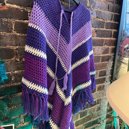 Vintage Crochet Poncho