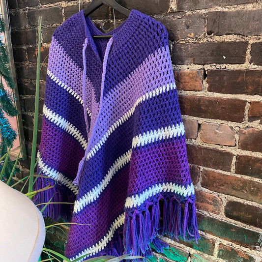 Vintage Crochet Poncho