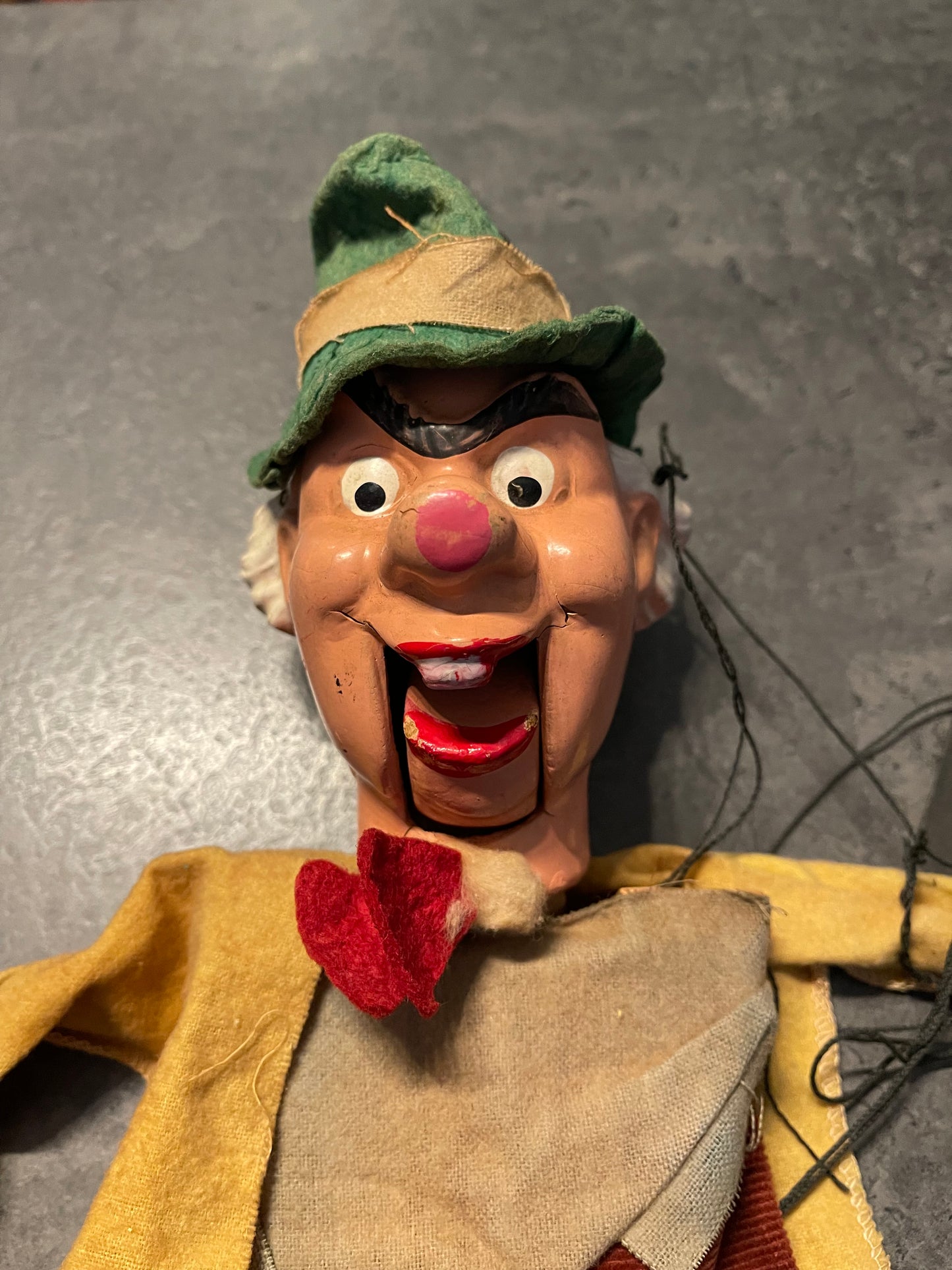 Set of 3 Peter Puppet Alice and Wonderland Marionettes