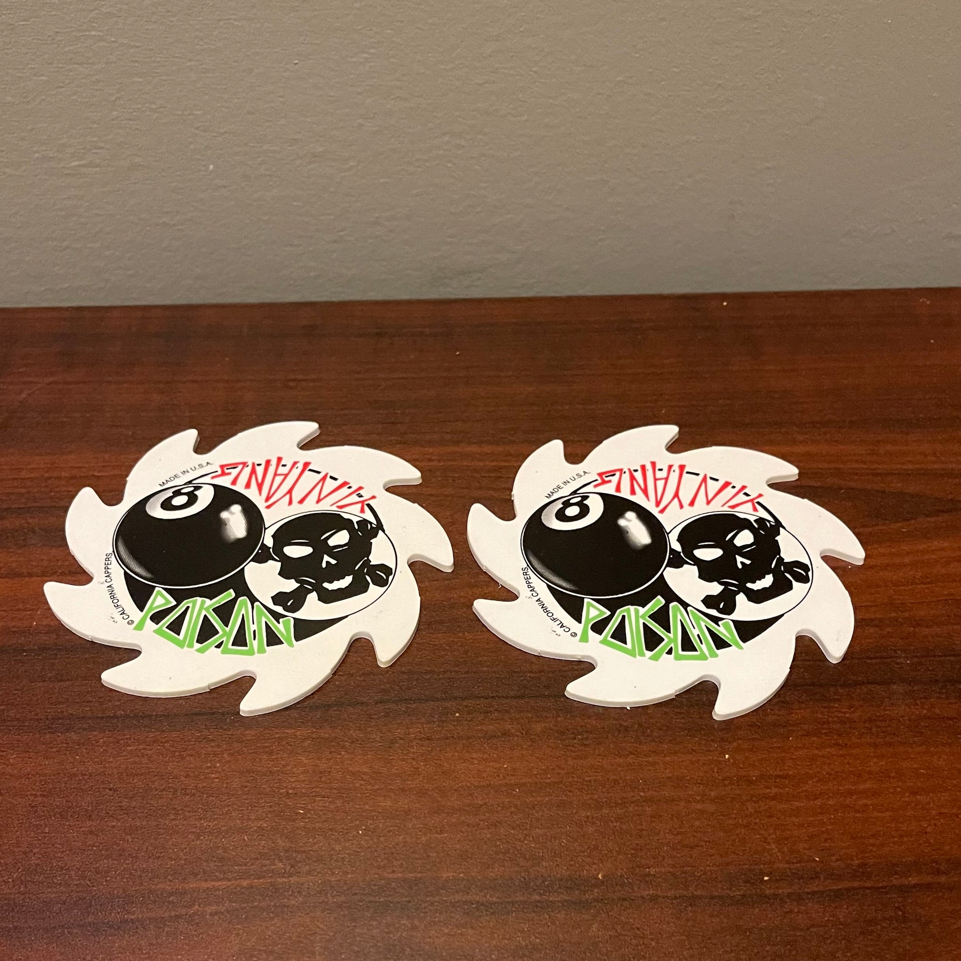 Set of 2 Saw Blade Pog Mats