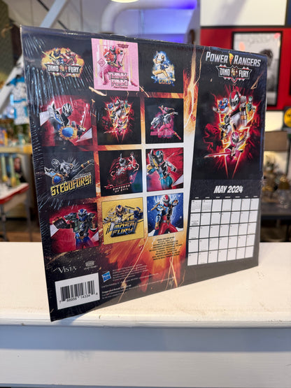Power Rangers Dino Fury Calendar 2024