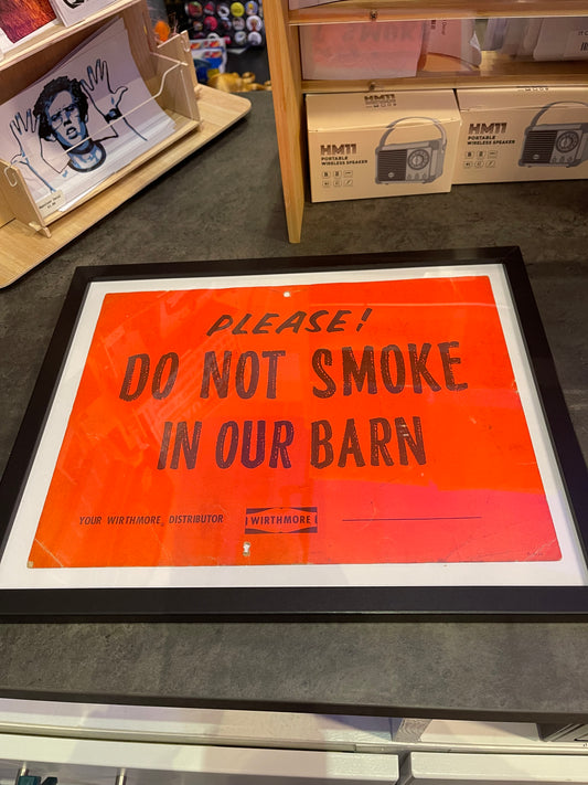 Framed Wirthmore Barn Sign