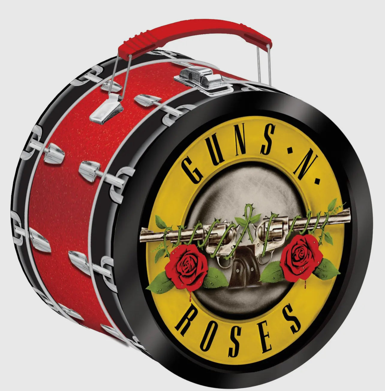 Guns N Roses Drum Shaped Fun Box
