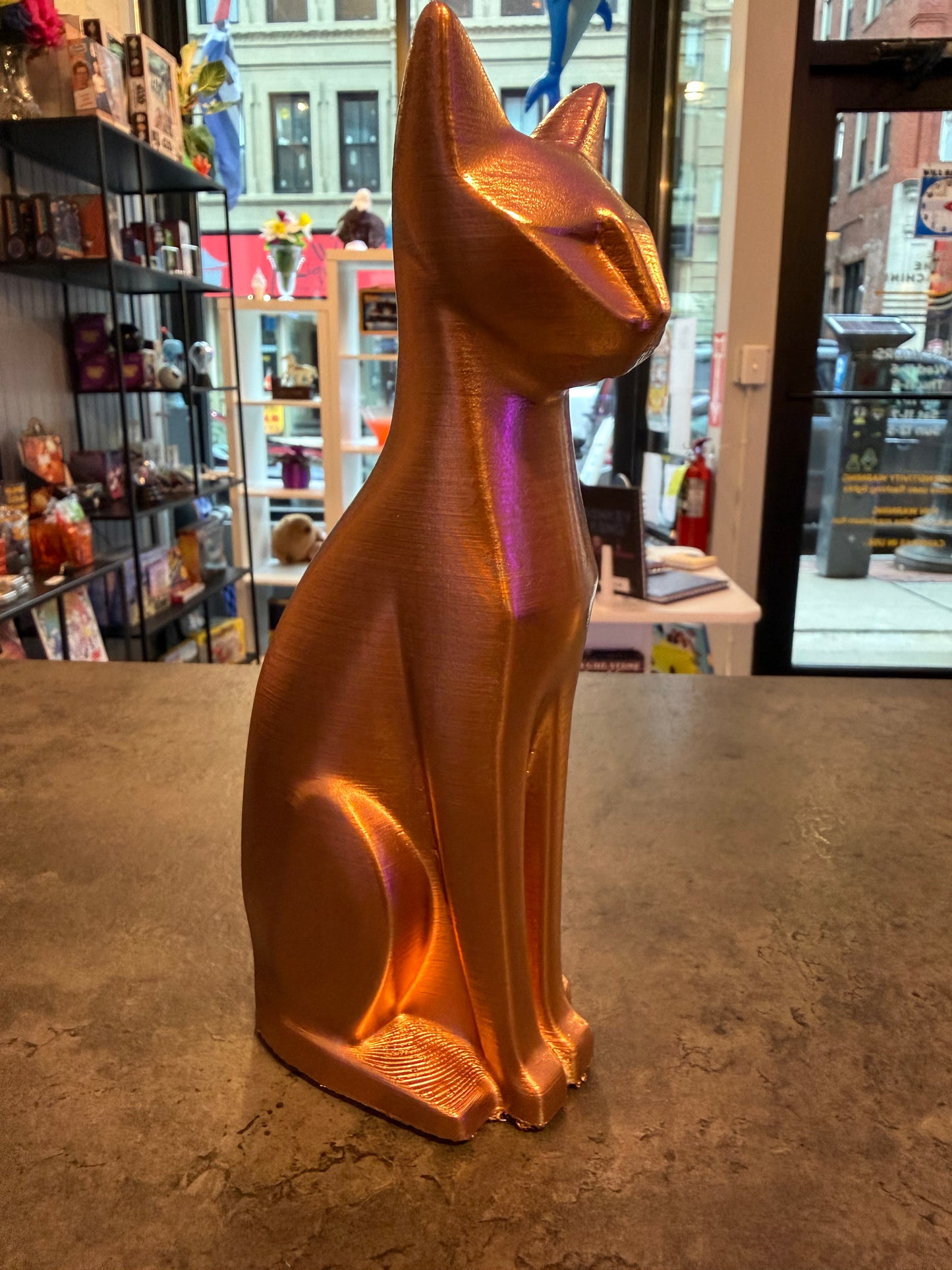 3D Printed Regal Egyptian Cat