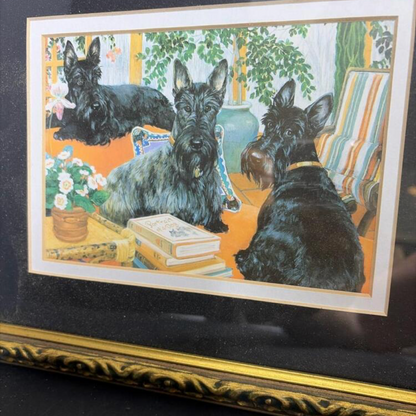 Scottie Dog Print