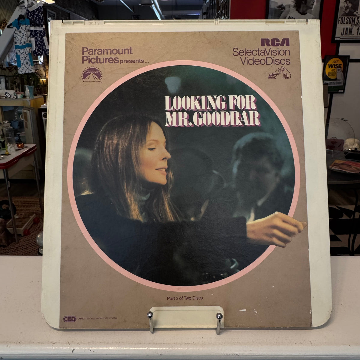 Looking for Mr. Goodbar CED Video Disc 2 Disc Set