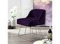 Odile Velvet Vanity Stool