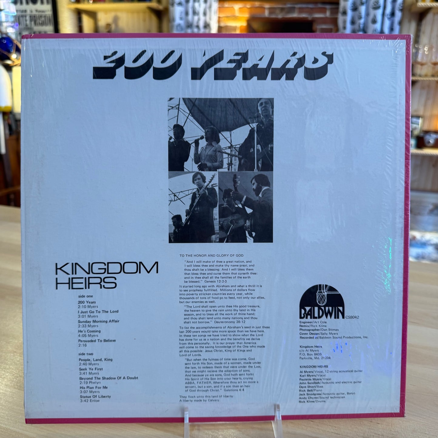 Kingdom Heirs '200 Years' Vinyl
