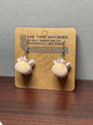 Fuzzy Bee Earrings