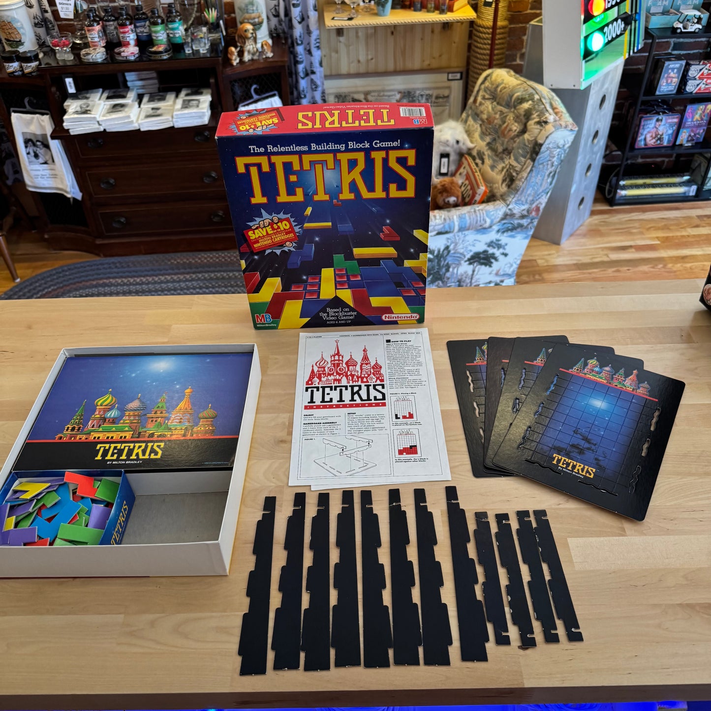 Nintendo Tetris Boardgame Complete