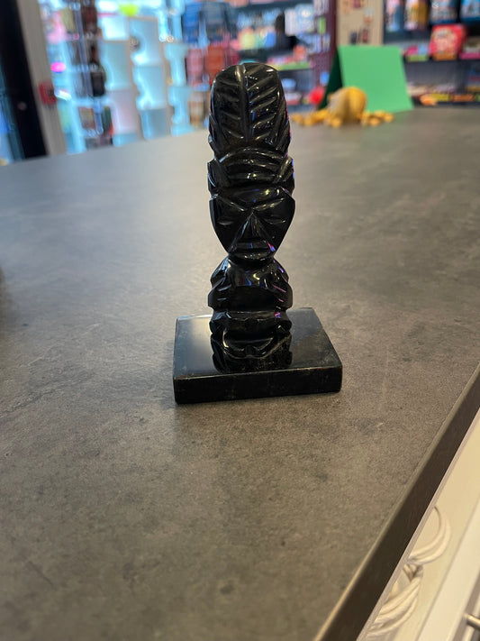 Carved Stone Tiki Idol