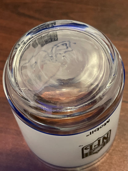 Patriots Frosted Rocks Glass