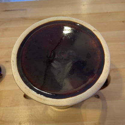 Brown Glaze Ceramic Teapot