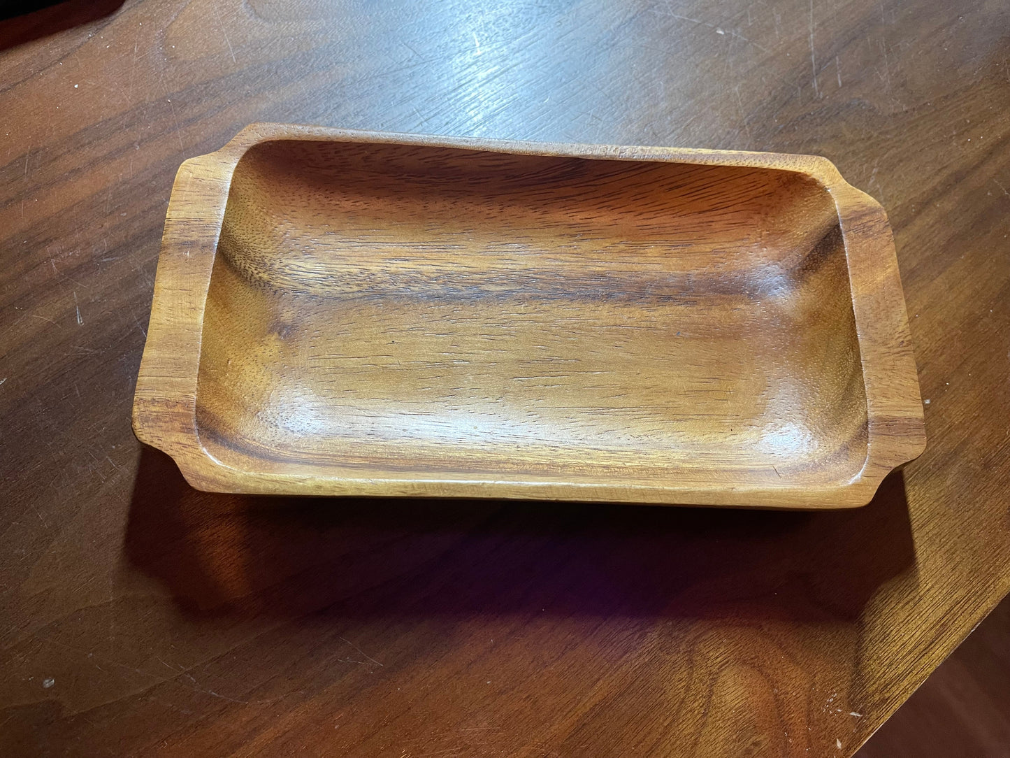 Wooden Trinket Dish